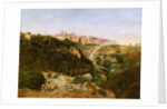 Volterra by Jean-Baptiste Camille Corot