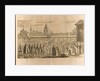 The donkey walk in the Moscow Kremlin by Christian Lorenzen Rothgiesser