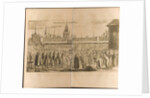 The donkey walk in the Moscow Kremlin by Christian Lorenzen Rothgiesser