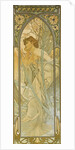 The Times of the Day: Evening dream by Alfons Marie Mucha