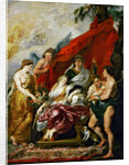The Birth of the Dauphin at Fontainebleau (The Marie de Medici Cycle) by Pieter Paul Rubens