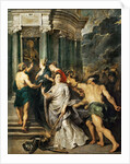 The conclusion of peace in Angers (The Marie de Medici Cycle) by Pieter Paul Rubens