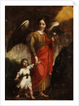 The Guardian Angel by Italian master