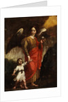 The Guardian Angel by Italian master