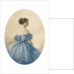 Portrait of Princess Anna zu Sayn-Wittgenstein by Mihály Zichy