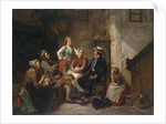 Return of the young sailor by Carl Wilhelm Huebner