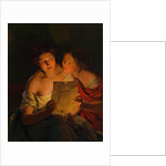 Love letter by Ferdinand Georg Waldmüller