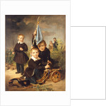 Childrens soldier games by Johann Baptist Reiter