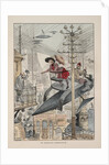 Illustration for Le vingtième siècle: La vie électrique by Albert Robida