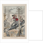 Illustration for Le vingtième siècle: La vie électrique by Albert Robida