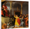 Altar of St. Lucia. Saint Lucia Before The Judge by Lorenzo Lotto