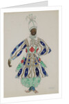 Costume design for the revue Aladin, or the Wonderful Lamp by Léon Bakst
