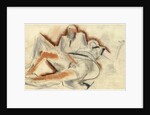 Erotic Drawing by Boris Dmitryevich Grigoriev