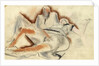 Erotic Drawing by Boris Dmitryevich Grigoriev