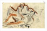Erotic Drawing by Boris Dmitryevich Grigoriev