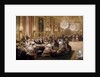 Concert in the Galerie des Guise at Chateau dEu, 4th September 1843 by Eugène Louis Lami