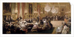 Concert in the Galerie des Guise at Chateau dEu, 4th September 1843 by Eugène Louis Lami