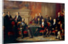 The Congress of Paris in 1856 by Édouard Louis Dubufe
