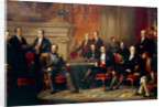 The Congress of Paris in 1856 by Édouard Louis Dubufe