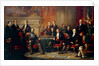 The Congress of Paris in 1856 by Édouard Louis Dubufe