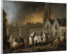 The Grand Square in Lille During the Siege of 1792 by François-Louis-Joseph Watteau