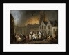 The Grand Square in Lille During the Siege of 1792 by François-Louis-Joseph Watteau