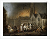 The Grand Square in Lille During the Siege of 1792 by François-Louis-Joseph Watteau