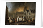 The Grand Square in Lille During the Siege of 1792 by François-Louis-Joseph Watteau