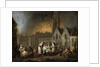 The Grand Square in Lille During the Siege of 1792 by François-Louis-Joseph Watteau