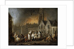 The Grand Square in Lille During the Siege of 1792 by François-Louis-Joseph Watteau