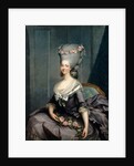 Portrait of Marie Louise of Savoy, Princess of Lamballe by Antoine-François Callet