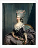 Portrait of Marie Louise of Savoy, Princess of Lamballe by Antoine-François Callet
