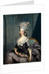 Portrait of Marie Louise of Savoy, Princess of Lamballe by Antoine-François Callet