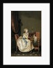 Portrait of Marie Louise of Savoy, Princess of Lamballe by Anton Hickel