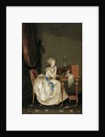 Portrait of Marie Louise of Savoy, Princess of Lamballe by Anton Hickel