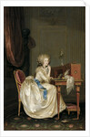 Portrait of Marie Louise of Savoy, Princess of Lamballe by Anton Hickel