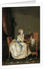 Portrait of Marie Louise of Savoy, Princess of Lamballe by Anton Hickel