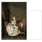 Portrait of Marie Louise of Savoy, Princess of Lamballe by Anton Hickel