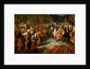 Louis XIV receiving the Persian Ambassador in the Galerie des Glaces at Versailles, 19th February 17 by Antoine Coypel
