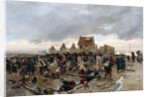 Bivouac at Le Bourget by Alphonse Marie de Neuville