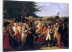 Napoleon Bonaparte Receiving the Keys of Vienna at the Schönbrunn Palace, 13th November 1805 by Anne Louis Girodet de Roucy Trioson