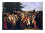 Napoleon Bonaparte Receiving the Keys of Vienna at the Schönbrunn Palace, 13th November 1805 by Anne Louis Girodet de Roucy Trioson