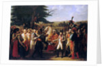 Napoleon Bonaparte Receiving the Keys of Vienna at the Schönbrunn Palace, 13th November 1805 by Anne Louis Girodet de Roucy Trioson