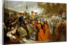 Entry of Charles VII into Rouen, 10 November 1449 by Henri Decaisne