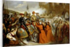 Entry of Charles VII into Rouen, 10 November 1449 by Henri Decaisne