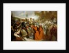 Entry of Charles VII into Rouen, 10 November 1449 by Henri Decaisne