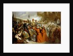 Entry of Charles VII into Rouen, 10 November 1449 by Henri Decaisne
