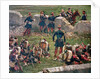 Evening of the battle of Rezonville (Gravelotte). Grenadiers of the Imperial Guard at rest, 16 Augus by Édouard Detaille