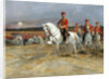Tsarevich Nicholas Reviewing the Troops by Édouard Detaille