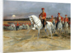Tsarevich Nicholas Reviewing the Troops by Édouard Detaille